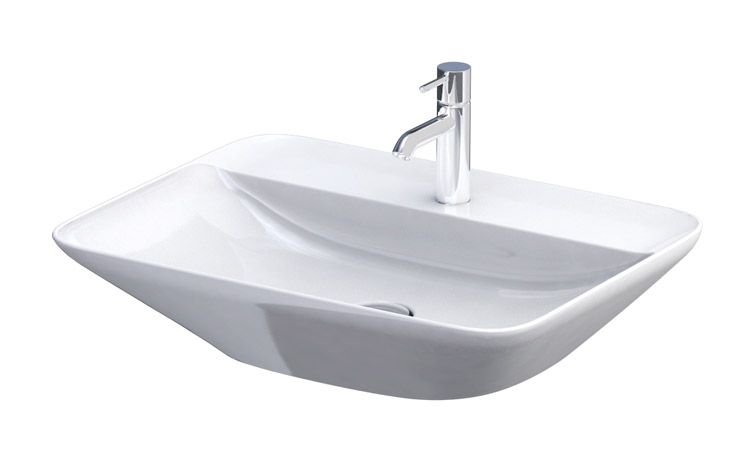 Oristo Feeling Umywalka nablatowa prostokątna ceramiczna 55 cm (UBL-FV-55-91)